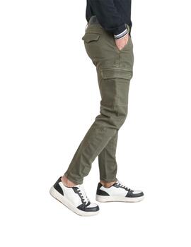 Koge Army Jogg tapered arqué verde