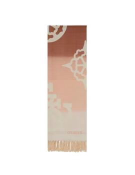 Guess Pañuelo Scarf 65X178 Brown