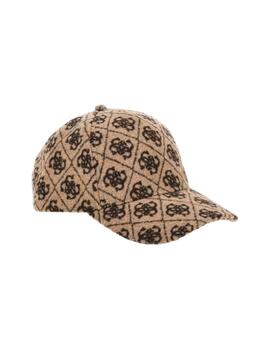 Guess Gorra Baseball Cap Latte Logo