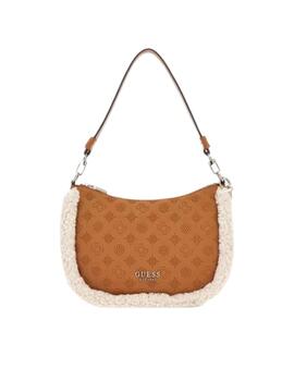 Guess Bolso Davika Hobo Cognac