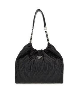 Guess Bolso Eda Large Hobo Black