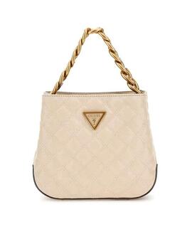 Guess Bolso Eire Small Bucket Almond