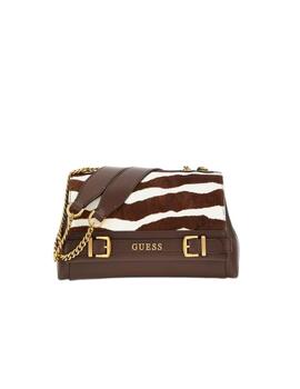 Guess Bolso Sestri Convertible Xbody Flap Zebra