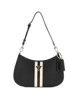 Guess Bolso Noelle Top Zip Shoulder Bag Black