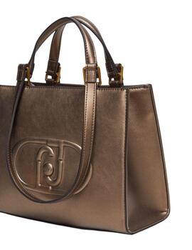 Liujo Bolso Shopping  Bronzo Met.