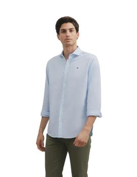 Sibon Camisa Sport Oxford Cutaway Celeste