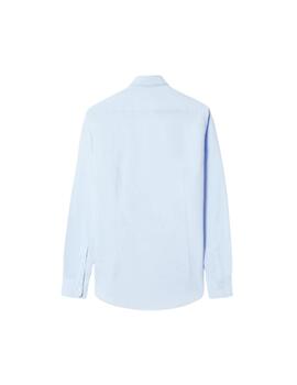 Sibon Camisa Sport Oxford Cutaway Celeste