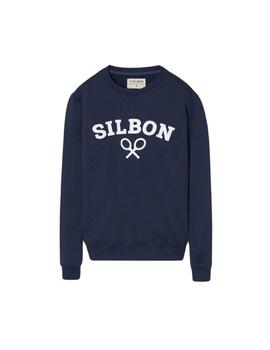 Sibon Sudadera Silbon Raqueta Media Azul Marino