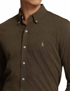 Ralph Lauren Camisa Featherweight Mesh-Lsl-Knt Wil