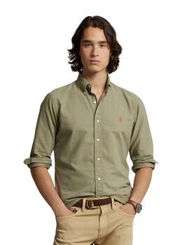 Ralph Lauren Camisa Gd Oxford-Cubdppcs Sage Green