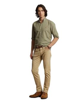 Ralph Lauren Camisa Gd Oxford-Cubdppcs Sage Green