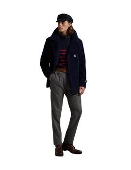 Ralph Lauren Abrigo Wool-Slr Peact Navy