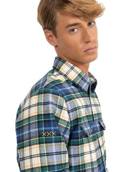 El Pulpo Sobrecamisa Acolchada Adulto Blue Square