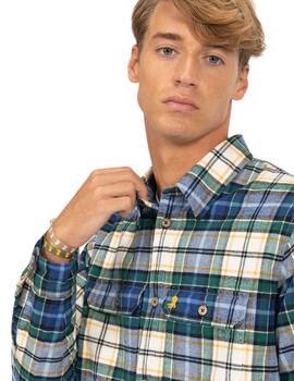 El Pulpo Sobrecamisa Acolchada Adulto Blue Square