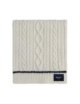 Pepe Jeans Punto Wanda Scarf Mousse White