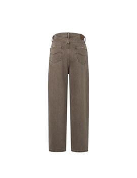 Pepe Jeans Pantalones Barrel Jeans Uhw Aged Earth