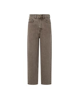 Pepe Jeans Pantalones Barrel Jeans Uhw Aged Earth