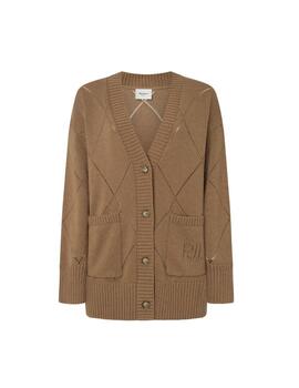 Pepe Jeans Punto Idris Cardigan Stowe Beige