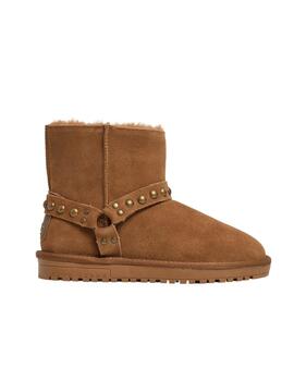 Pepe Jeans Botas Diss Biker W Cognac Brown