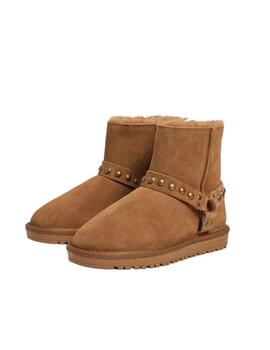 Pepe Jeans Botas Diss Biker W Cognac Brown