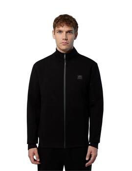 North Sails Full Zip  Sweatshirt W/Logo  Black