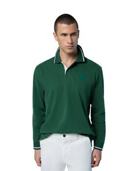 North Sails Polo Long Sleeve W/Logo  Green