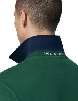 North Sails Polo Long Sleeve W/Logo  Green