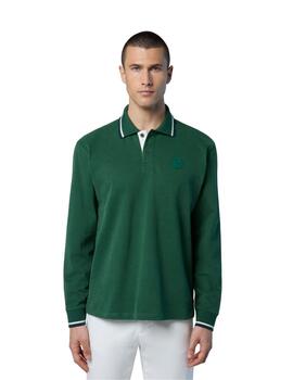 North Sails Polo Long Sleeve W/Logo  Green