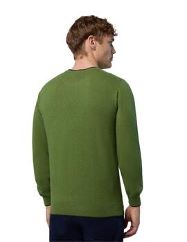 North Sails Crewneck 12Gg Knitwear  Salvia