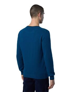 North Sails Crewneck 12Gg Knitwear  Water Green