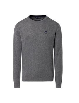 North Sails Crewneck 12Gg Knitwear  Medium Grey Me