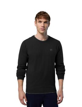 North Sails Crewneck 12Gg Knitwear  Black