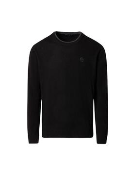 North Sails Crewneck 12Gg Knitwear  Black