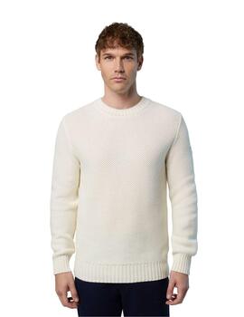 North Sails Crewneck 5Gg Knitwear  Marshmallow