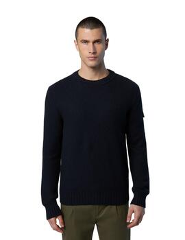 North Sails Crewneck 5Gg Knitwear  Navy Blue