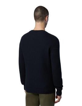 North Sails Crewneck 5Gg Knitwear  Navy Blue