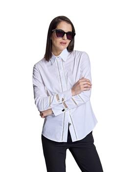 Alba Conde Blusa Blanco