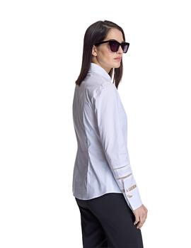 Alba Conde Blusa Blanco