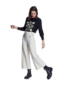 Alba Conde Pantalon Crudo