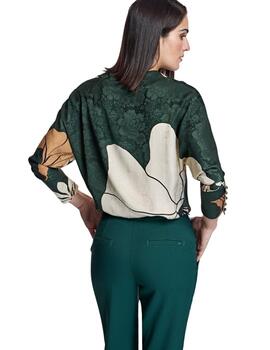 Alba Conde Blusa Verde