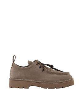 Panchic Zapato P99 Lace-Up Shoe Suede Microfibre L