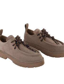 Panchic Zapato P99 Lace-Up Shoe Suede Microfibre L