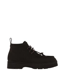 Panchic Bota P99 Ankle Boot Suede Ebony