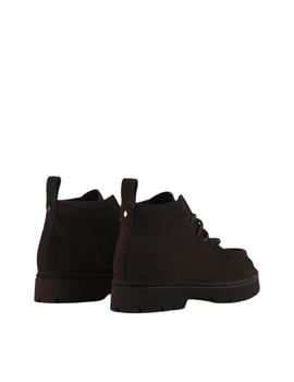 Panchic Bota P99 Ankle Boot Suede Ebony