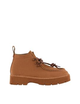 Panchic Bota P99 Ankle Boot Suede Brown Sugar