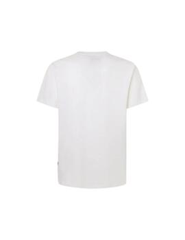 Pepe Jeans Camiseta Axel Tee Off White