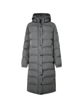 Pepe Jeans Abrigo Bibi Long Dark Grey Marl