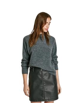 Pepe Jeans Punto Irma Crew Neck Dark Grey Marl