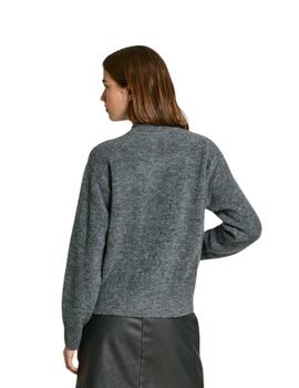 Pepe Jeans Punto Irma Crew Neck Dark Grey Marl