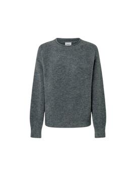 Pepe Jeans Punto Irma Crew Neck Dark Grey Marl